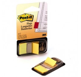 NOTA ADHESIVA 3M 680-5 BANDERA AMARILLA 2.5X4 (X1)